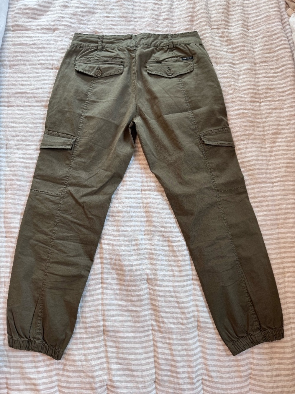 Sanctuary Green Cotton Joggers